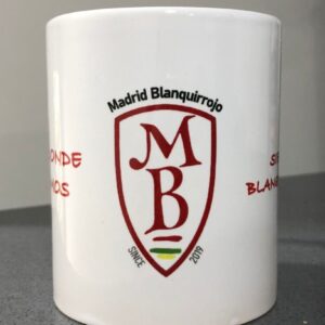 Taza oficial Peña Madrid Blanquirrojo
